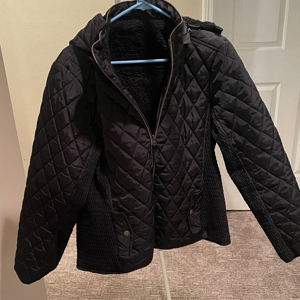 STS The Savannah Ranchwear Black Quilted Jacket